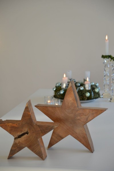 STAR Weihnachtsdekoration Teak massiv