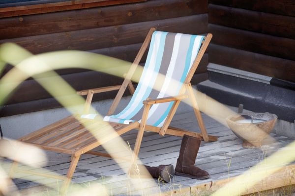 FUSSTEIL zu Deckchair MAXX Teak