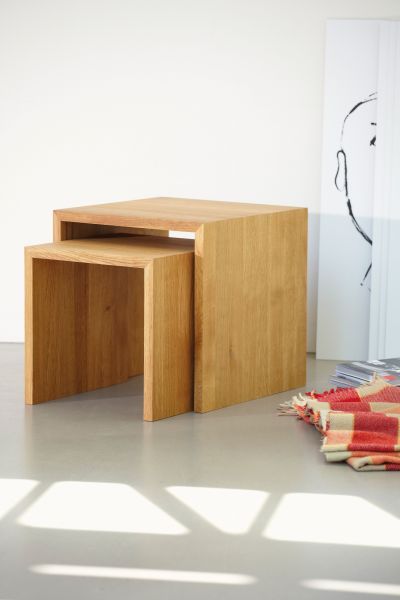 CUBUS Hocker Eiche