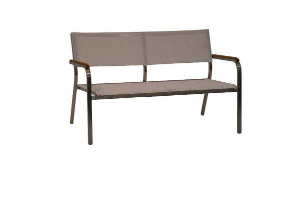LUX XL Lounge Bank 2-Sitzer taupe