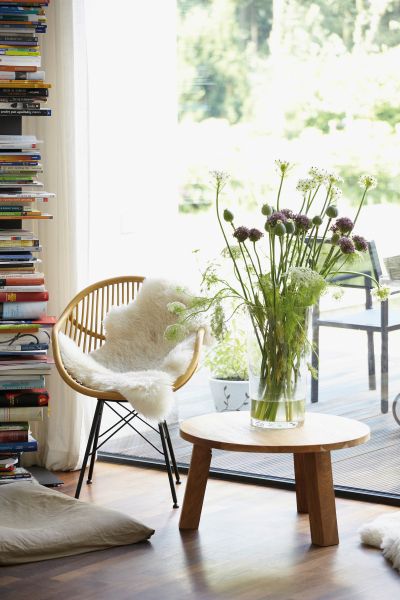 YARA Loungesssel Rattan natur